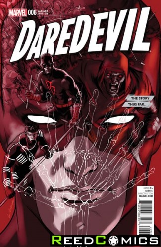 Daredevil Volume 5 #6 (Lopez Story Thus Far Variant Cover)