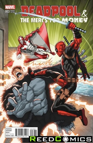 Deadpool Mercs for Money #3 (Lim Variant Cover)