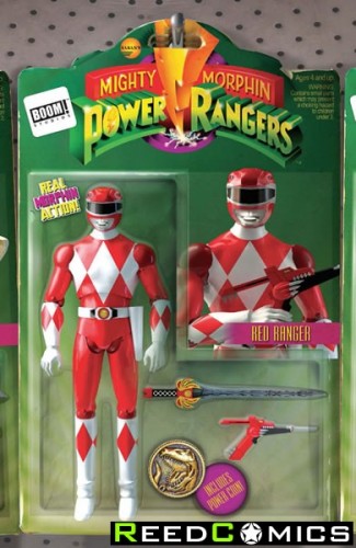 Mighty Morphin Power Rangers #2 (Action Figure Variant Cover)