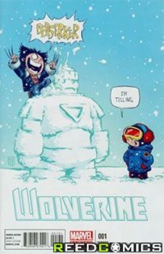 Wolverine Volume 5 #1 (Skottie Young Baby Variant Cover)