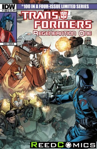 Transformers Regeneration One #100 (Subscription Variant Cover)