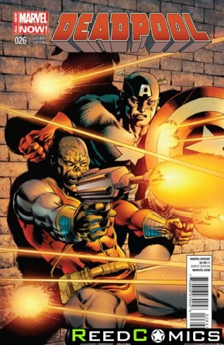 Deadpool Volume 4 #26 (1 in 20 Captain America Incentive)