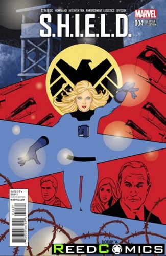SHIELD Volume 4 #4 (Women of Marvel Variant Cover)