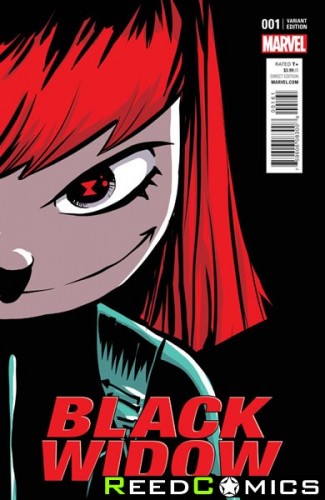 Black Widow Volume 6 #1 (Skottie Young Baby Variant Cover)