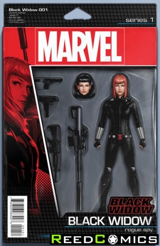 Black Widow Volume 6 #1 (Christopher Action Figure Variant Cover)