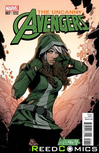 Uncanny Avengers Volume 3 #7 (Jones Women of Power Variant Cover)