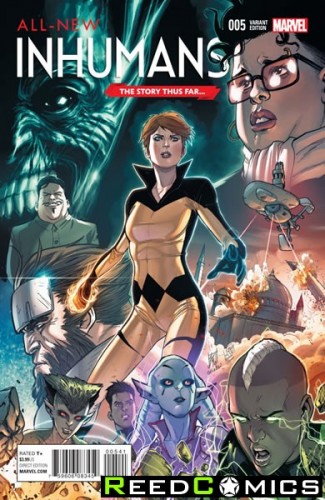 All New Inhumans #5 (The Story Thus Far Variant Cover)