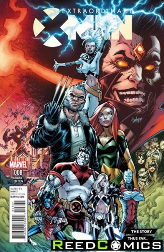 Extraordinary X-Men #8 (The Story Thus Far Variant Cover)
