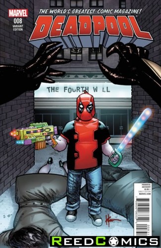 Deadpool Volume 5 #8 (1 in 15 Chaykin Incentive Variant Cover)
