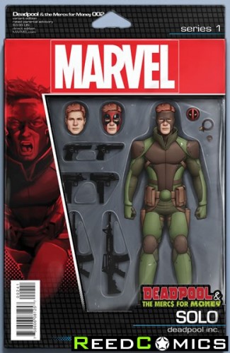 Deadpool Mercs for Money #2 (Action Figure Variant Cover)