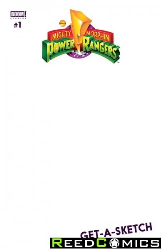 Mighty Morphin Power Rangers #1 (Blank Variant Cover)
