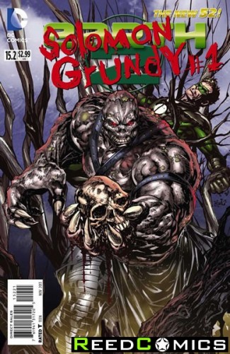 Earth Two #15.2 Solomon Grundy 3D Motion Cover (1st Print)