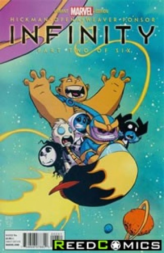 Infinity #2 (Skottie Young Baby Variant Cover)