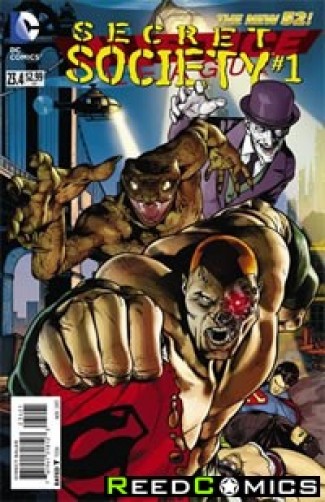 Justice League Volume 2 #23.4 Secret Society Standard Edition