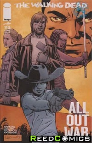 The Walking Dead #115 (Midnight Release Variant Cover)