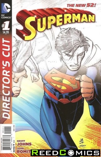 Superman Geoff Johns John Romita Jr Directors Cut #1
