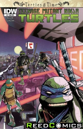 Teenage Mutant Ninja Turtles Turtles in Time #4 (Subscription Variant Cover)