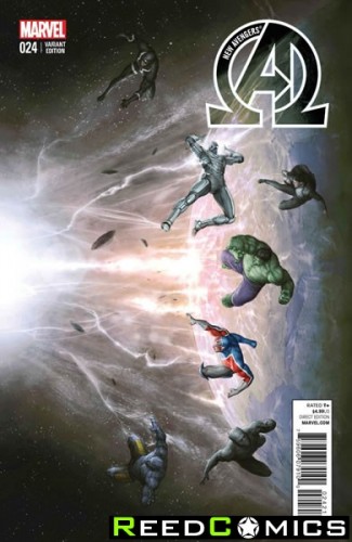 New Avengers Volume 3 #24 (1 in 10 Incentive Variant Cover)