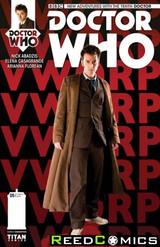 Doctor Who 10th #5 (Subscription Variant Cover)
