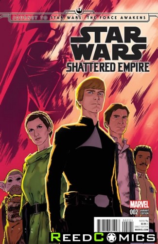 Journey to Star Wars The Force Awakens Shattered Empire #2 (1 in 25 Anka Incentive Variant Cover)