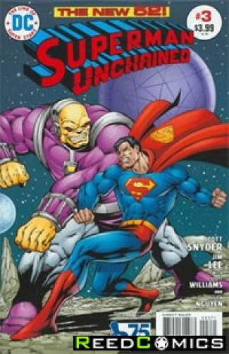Superman Unchained #3 (75th Anniversary Bronze Age 1 in 50 Variant Cover)