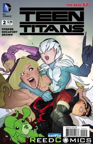 Teen Titans Volume 5 #2 (DCU Selfie Variant Cover)