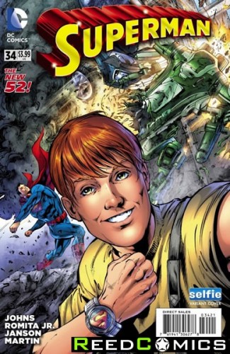 Superman Volume 4 #34 (DCU Selfie Variant Edition)