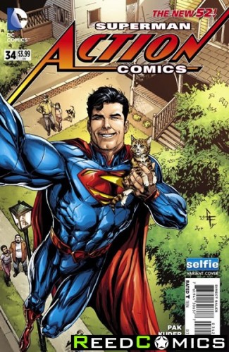 Action Comics Volume 2 #34 (DCU Selfie Variant Edition)