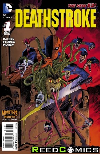 Deathstroke Volume 3 #1 (Monsters Variant Cover)