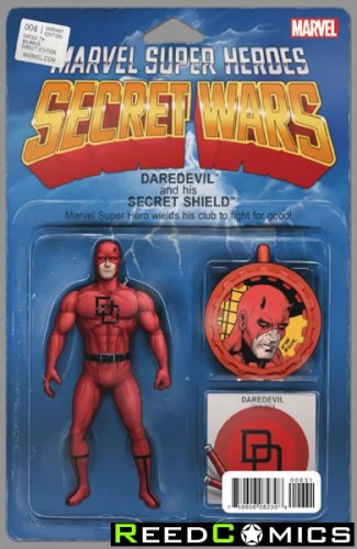 Secret Wars #6 (Christopher Action Figure Variant Cover)