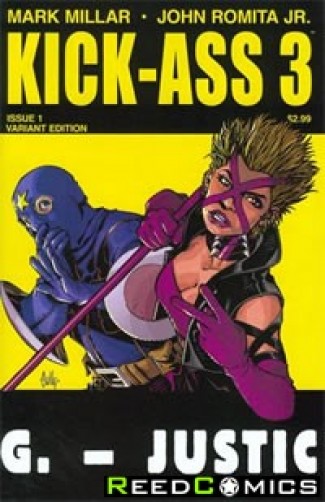 Kick Ass 3 #1 (Hamner Variant Cover)