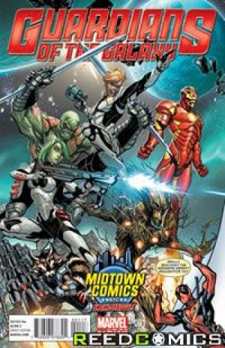 Guardians of the Galaxy Volume 3 #1 (Midtown J Scott Campbell Deadpool Variant)