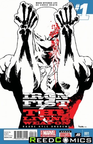 Iron Fist Living Weapon #1 (2nd Print)