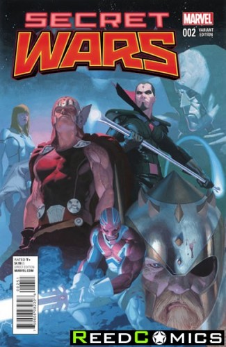 Secret Wars #2  (1 in 25 Ribic Variant Cover)
