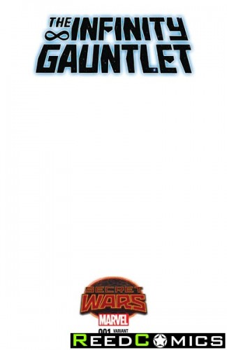 Infinity Gauntlet #1 (Blank Variant Cover)