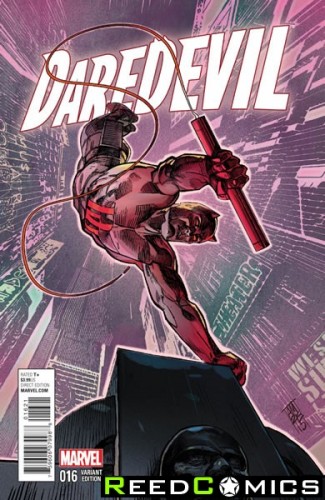 Daredevil Volume 4 #16 (NYC Variant Cover)