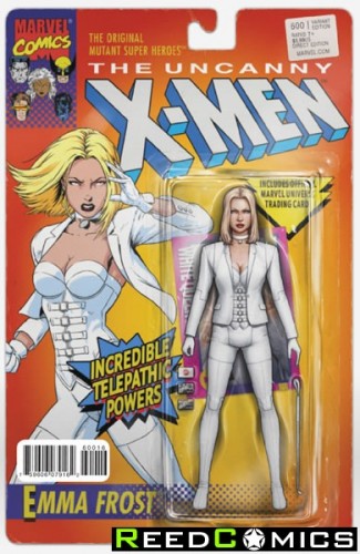 Uncanny X-Men Volume 3 #600 (Christopher Action Figure C Variant Cover)