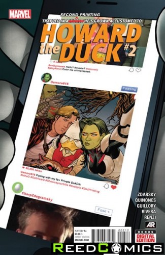 Howard the Duck Volume 4 #2 (2nd Print)