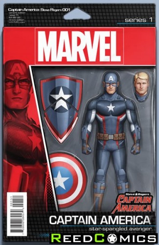 Captain America Steve Rogers #1 (Action Figure Variant Cover)
