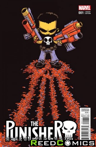 Punisher Volume 10 #1 (Skottie Young Baby Variant Cover)