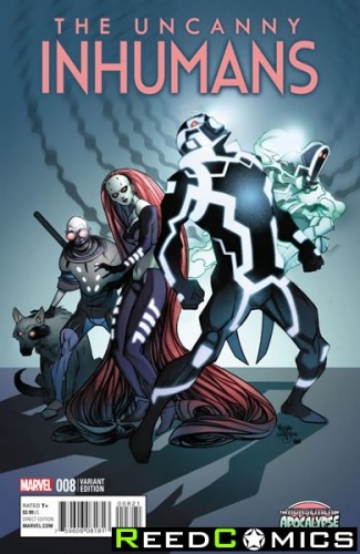 Uncanny Inhumans #8 (Age of Apocalypse Variant Cover)