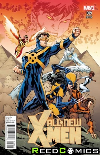 All New X-Men Volume 2 #9 (Lashley Connecting Variant Cover)