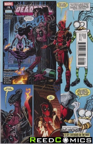 Deadpool Volume 5 #12 (Koblish Secret Comic Variant Cover)