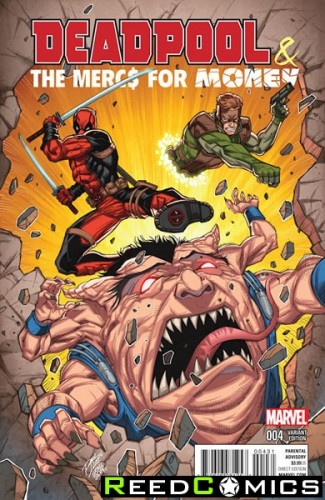 Deadpool Mercs for Money #4 (Lim Variant Cover)