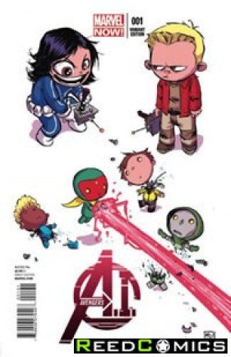 Avengers AI #1 (Skottie Young Baby Variant Cover)