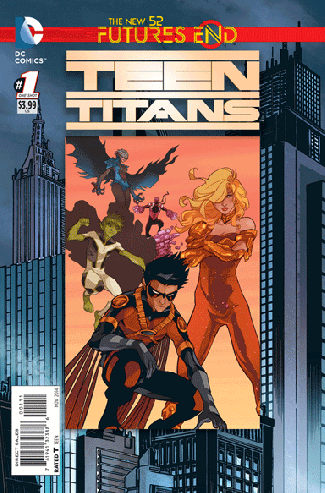 Teen Titans Futures End #1 (3D Motion Cover)