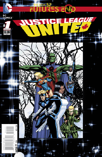 Justice League United Futures End #1 (3D Motion Cover)