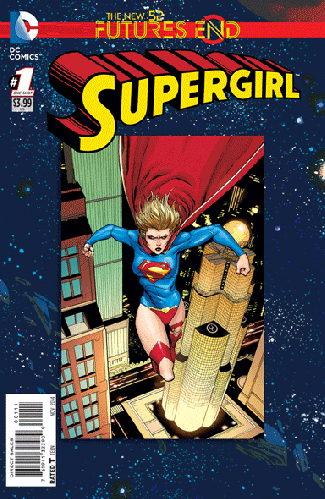 Supergirl Futures End #1 (3D Motion Cover)