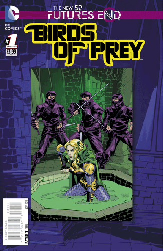 Birds of Prey Futures End #1 (3D Motion Cover)