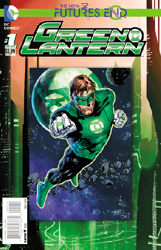 Green Lantern Futures End #1 (3D Motion Cover)